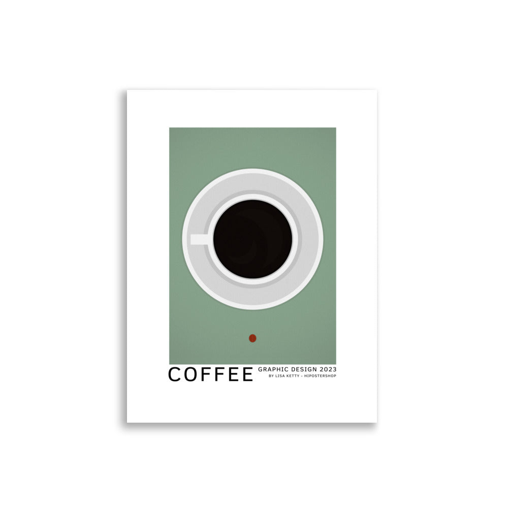 Graphic Coffee Poster - HiPosterShop
