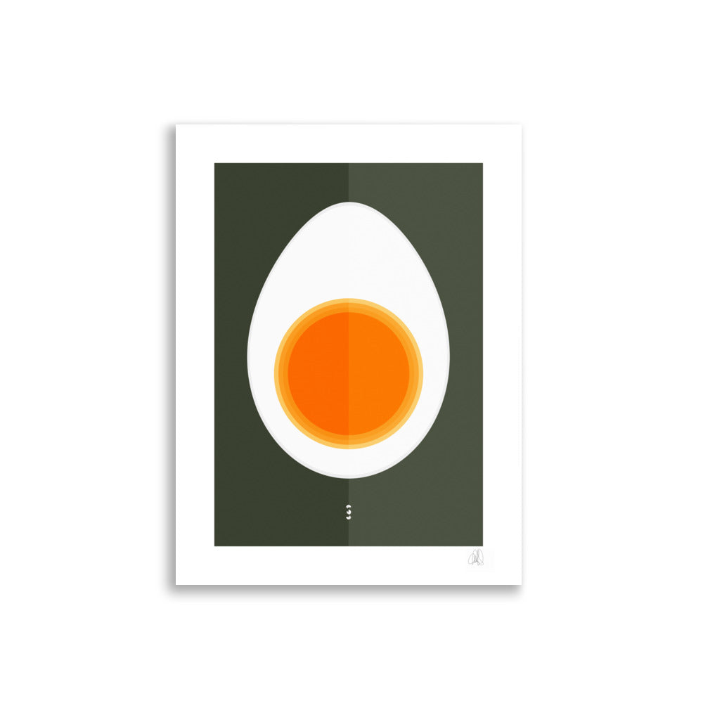 HALF EGG poster