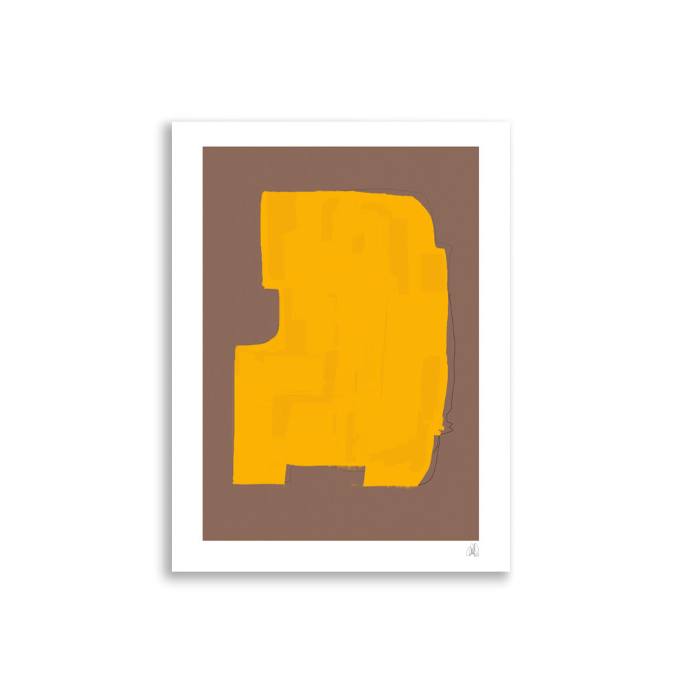 Yellow Monster Poster - HiPosterShop