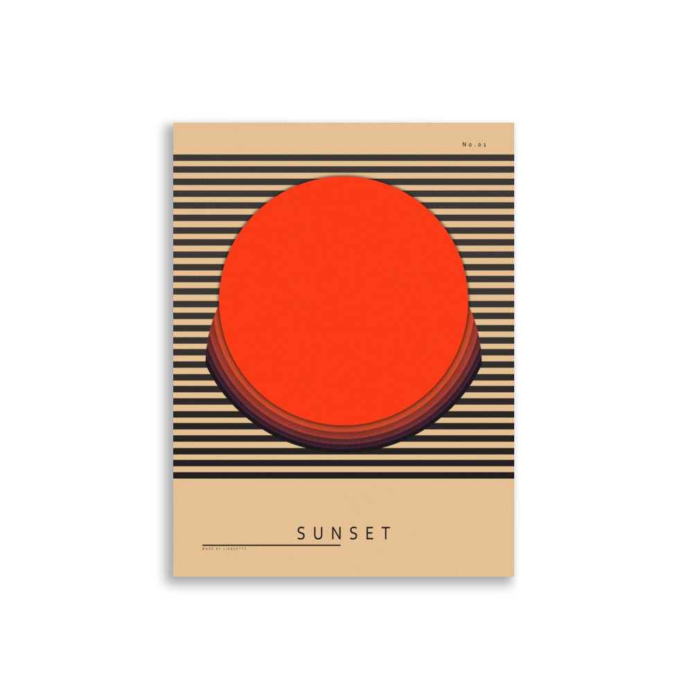 SUNSET Poster - HiPosterShop
