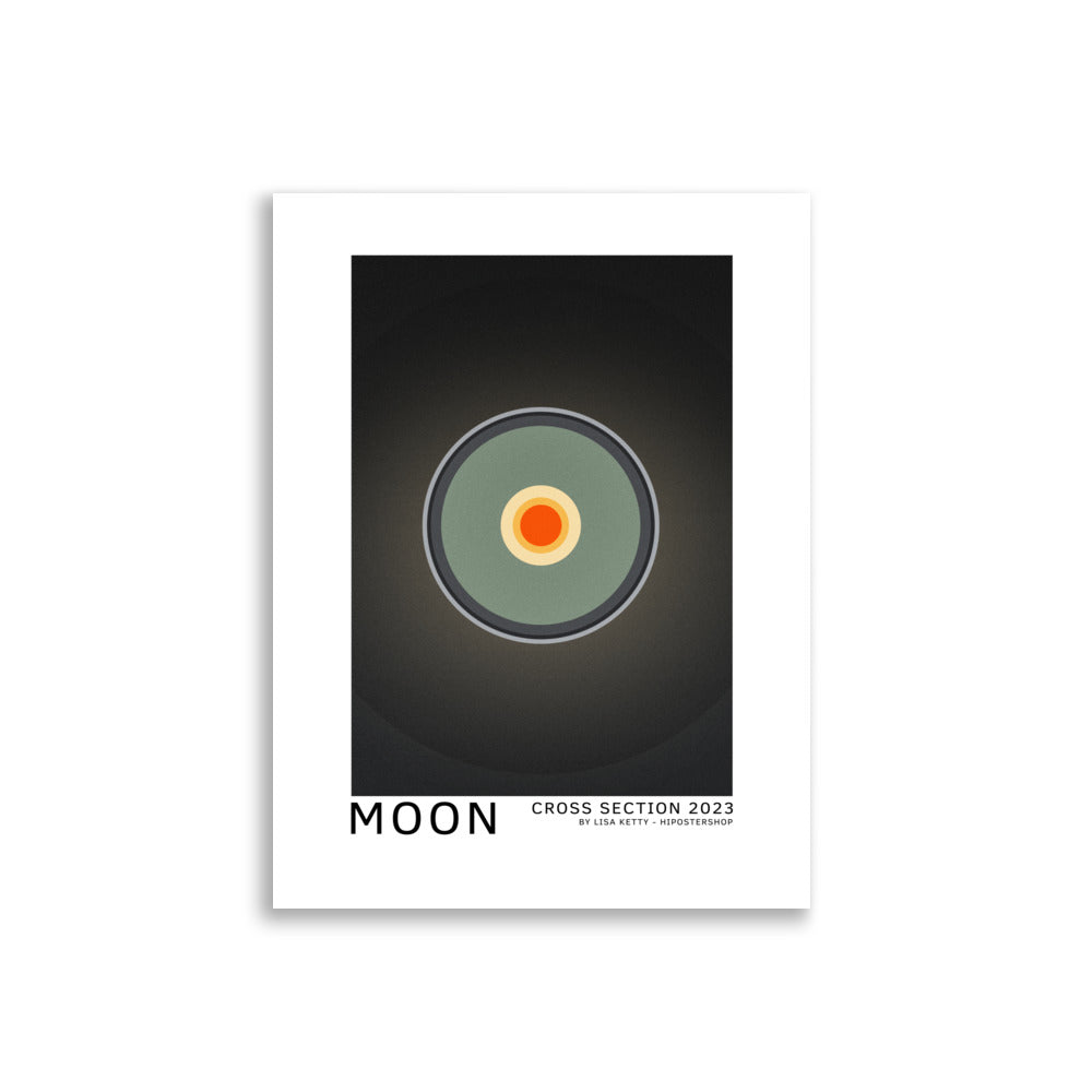 Moon poster - HiPosterShop