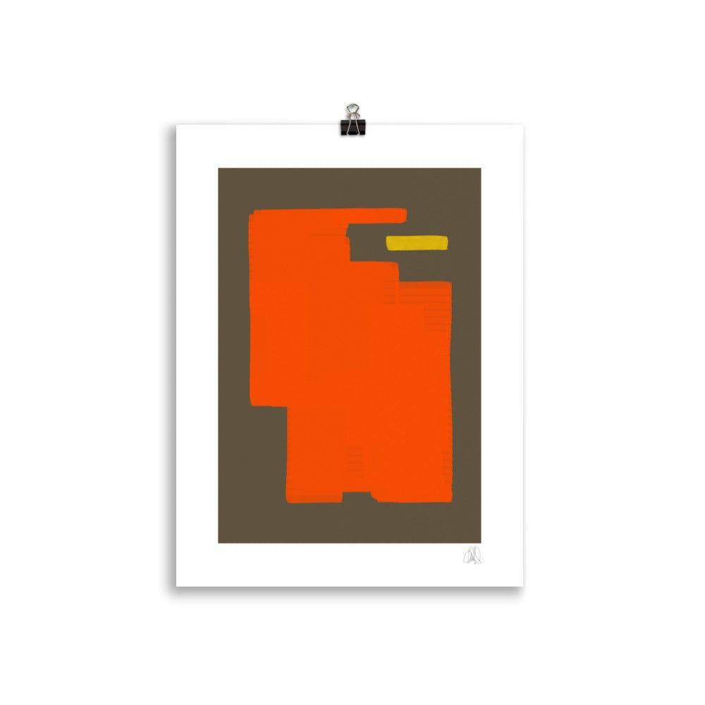 Orange Eats Yellow poster | HiPosterShop