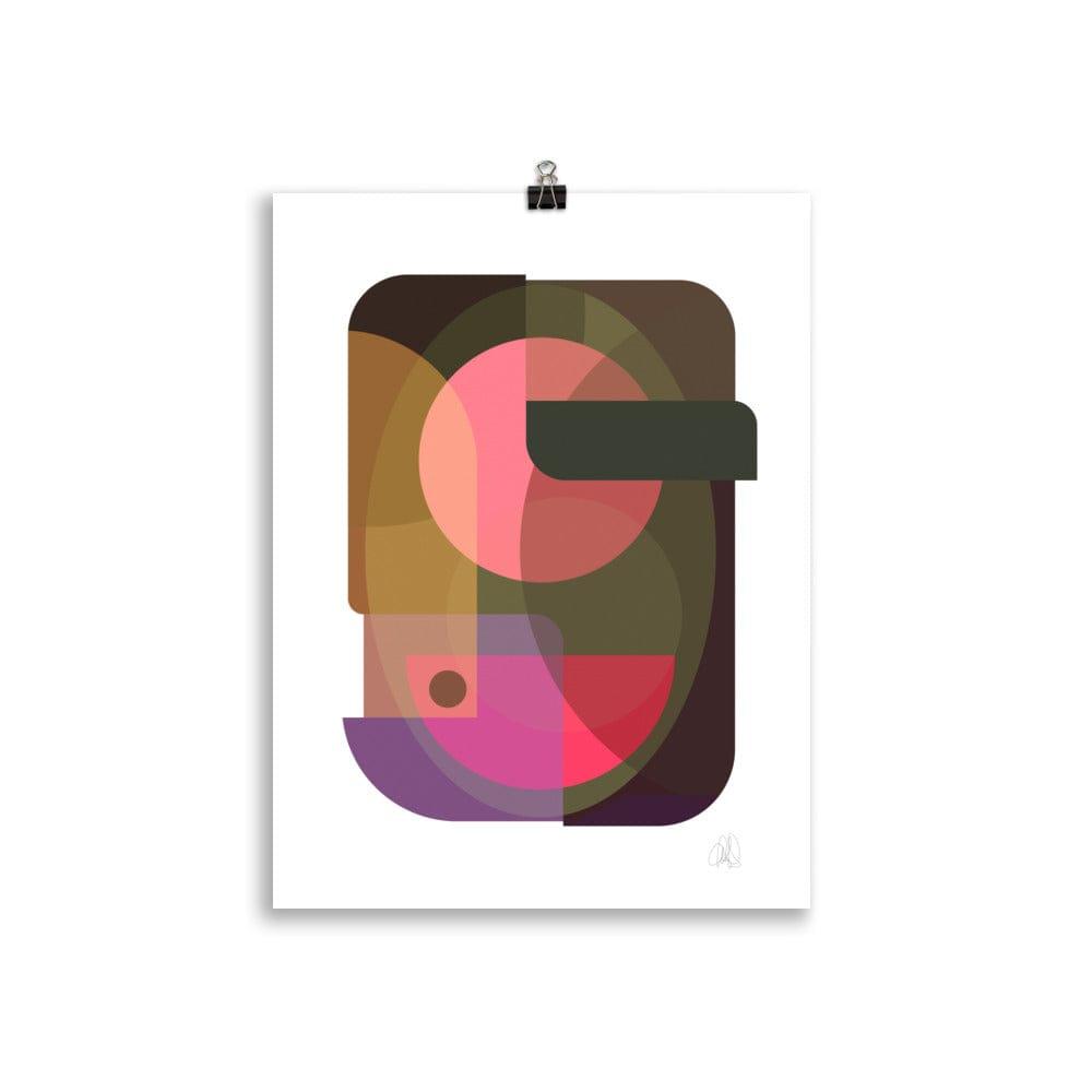 Oval Color Art Poster | HiPosterShop