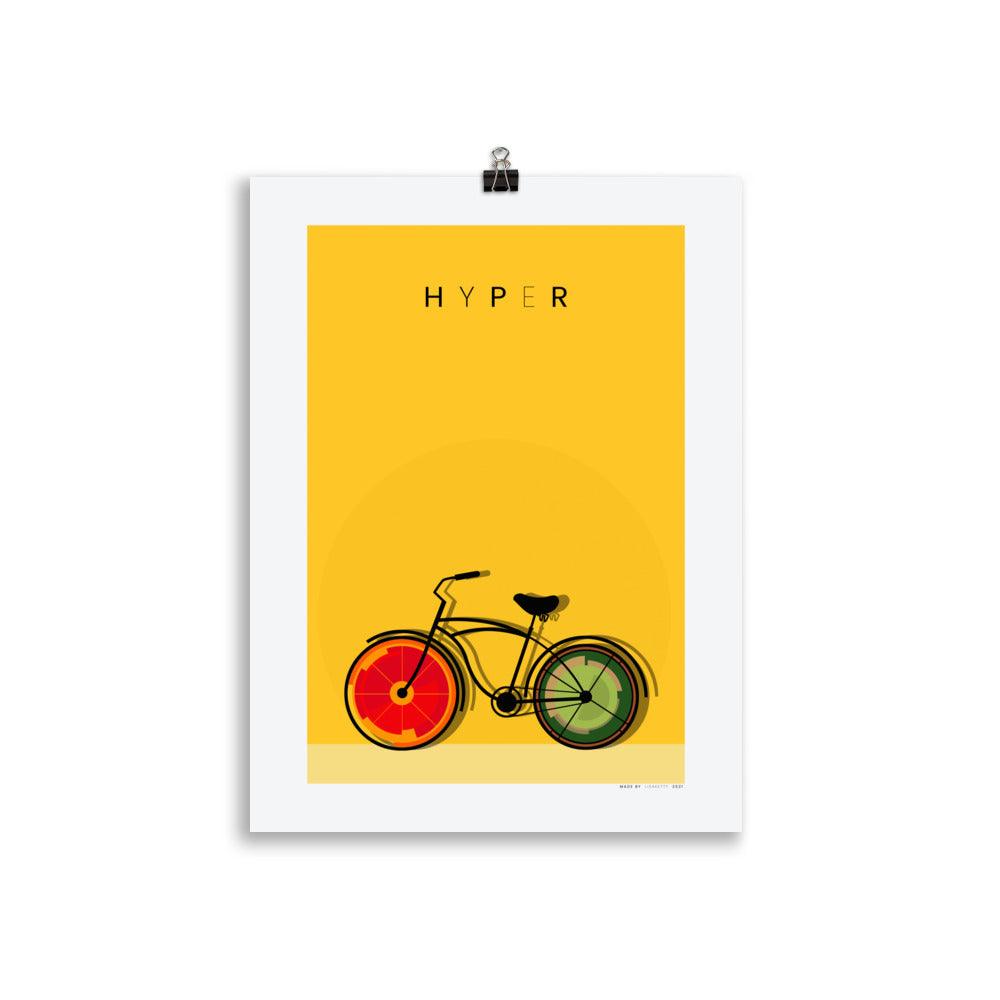 Hyper Bike Poster | HiPosterShop