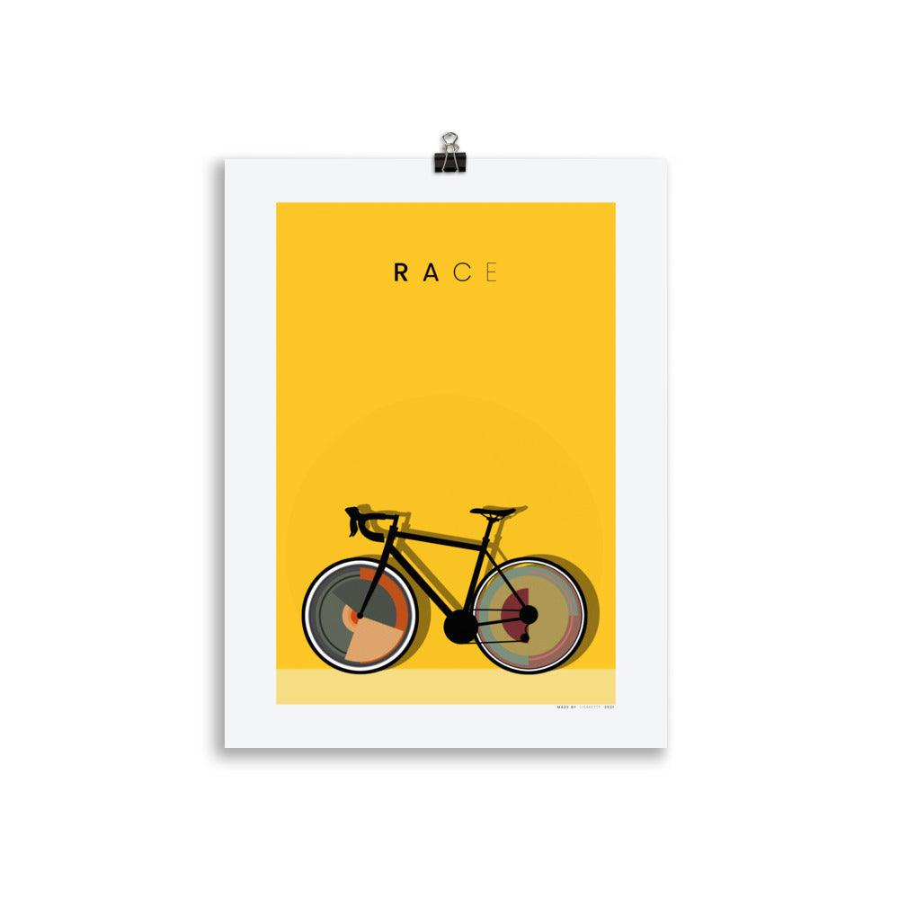 Race Bike Poster