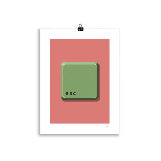 ESC to Paradise poster - HiPosterShop