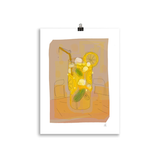 Lemon Drink Poster - HiPosterShop