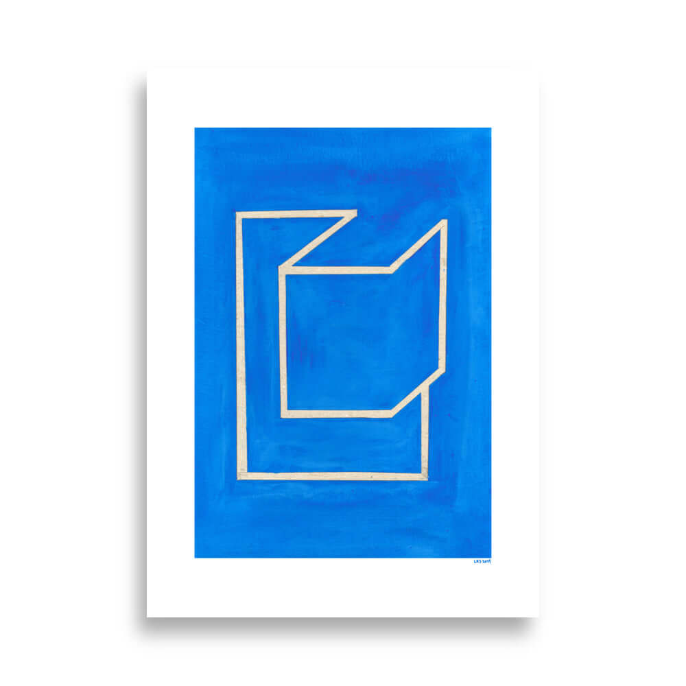 Blue Penguin Poster - HiPosterShop