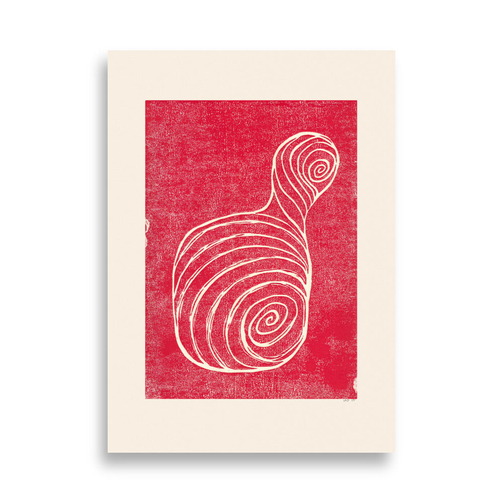 Twisted Tree linoleum Poster - HiPosterShop