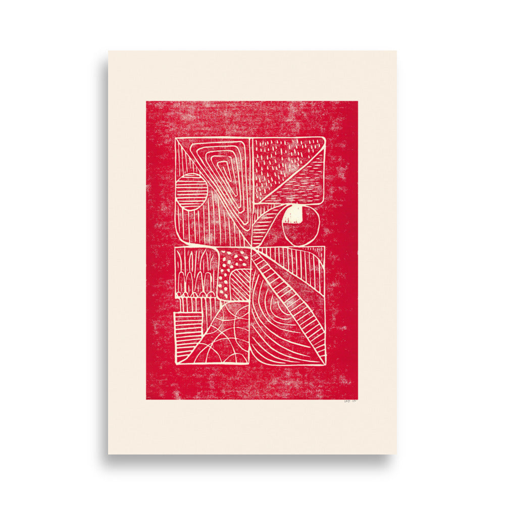 Surreal linoleum Poster - HiPosterShop