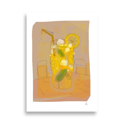 Lemon Drink Poster