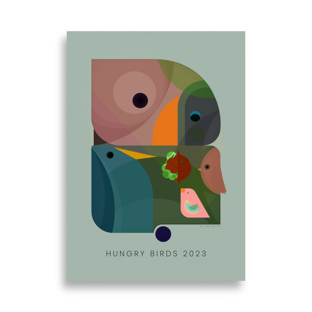 Hungry Birds Poster - HiPosterShop