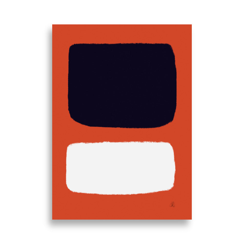 Malede æsker plakat