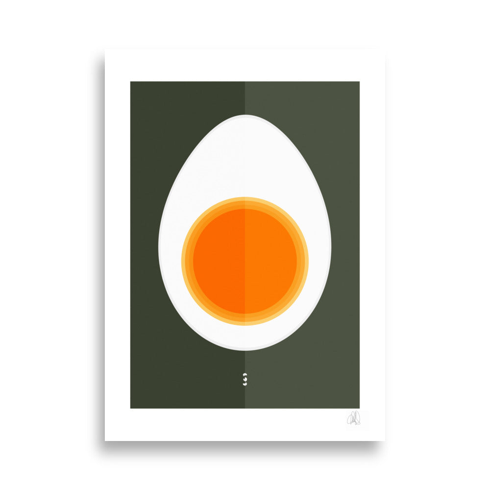 HALF EGG poster