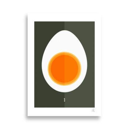 HALF EGG poster