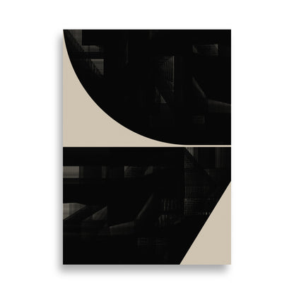 Minimalistisk Abstrakt Poster