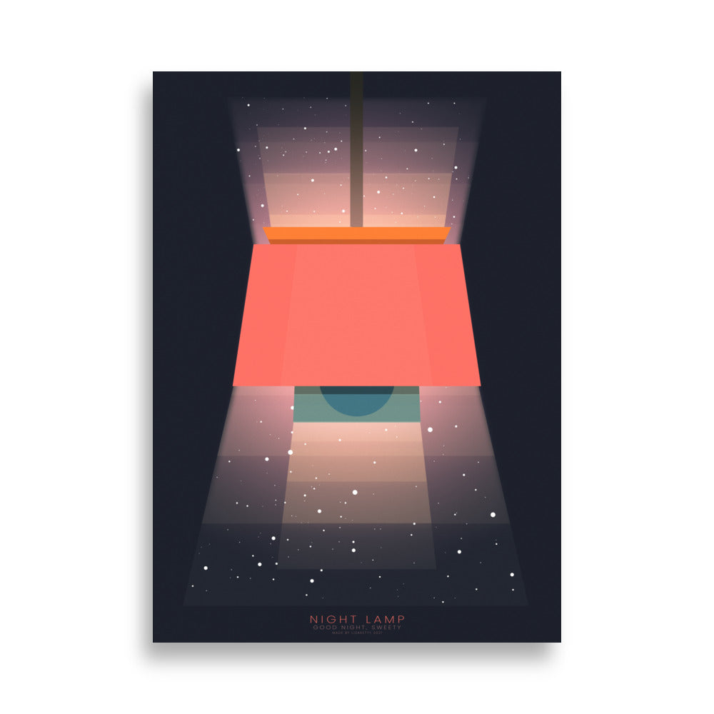 Night Lamp Poster - HiPosterShop