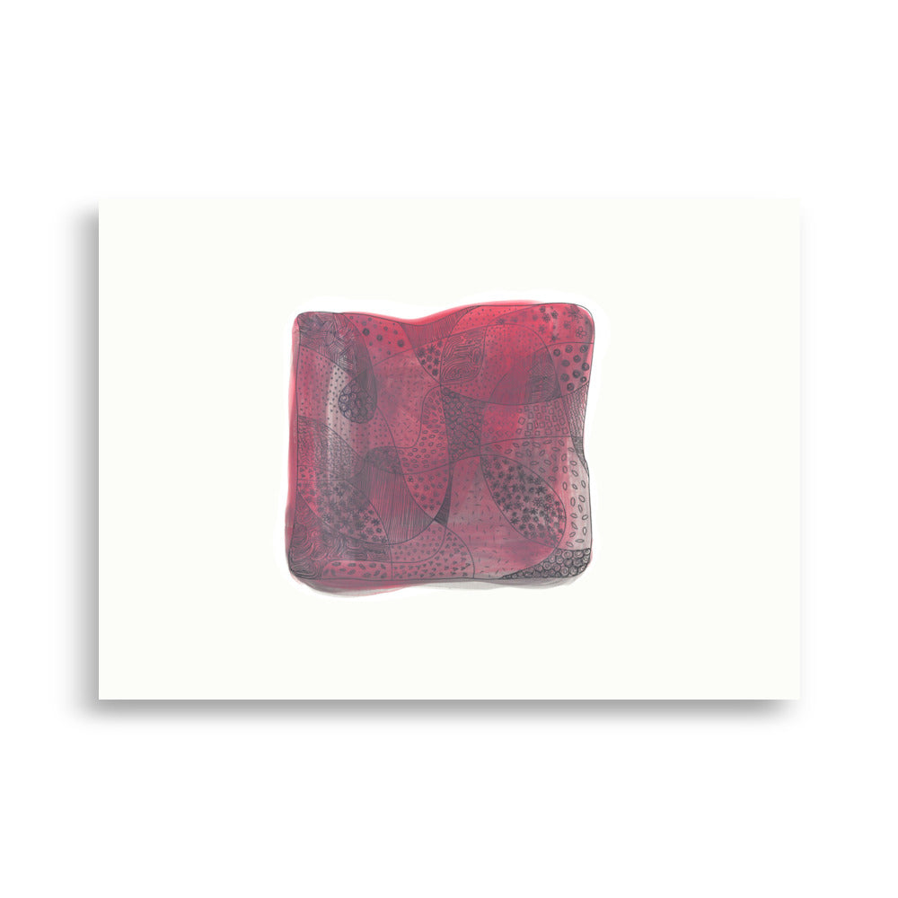 A tiny world in a square Poster - HiPosterShop