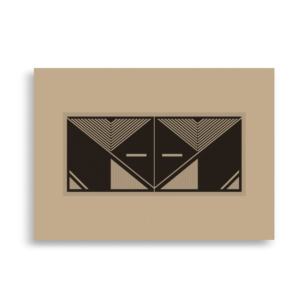 Mask Art Poster - HiPosterShop