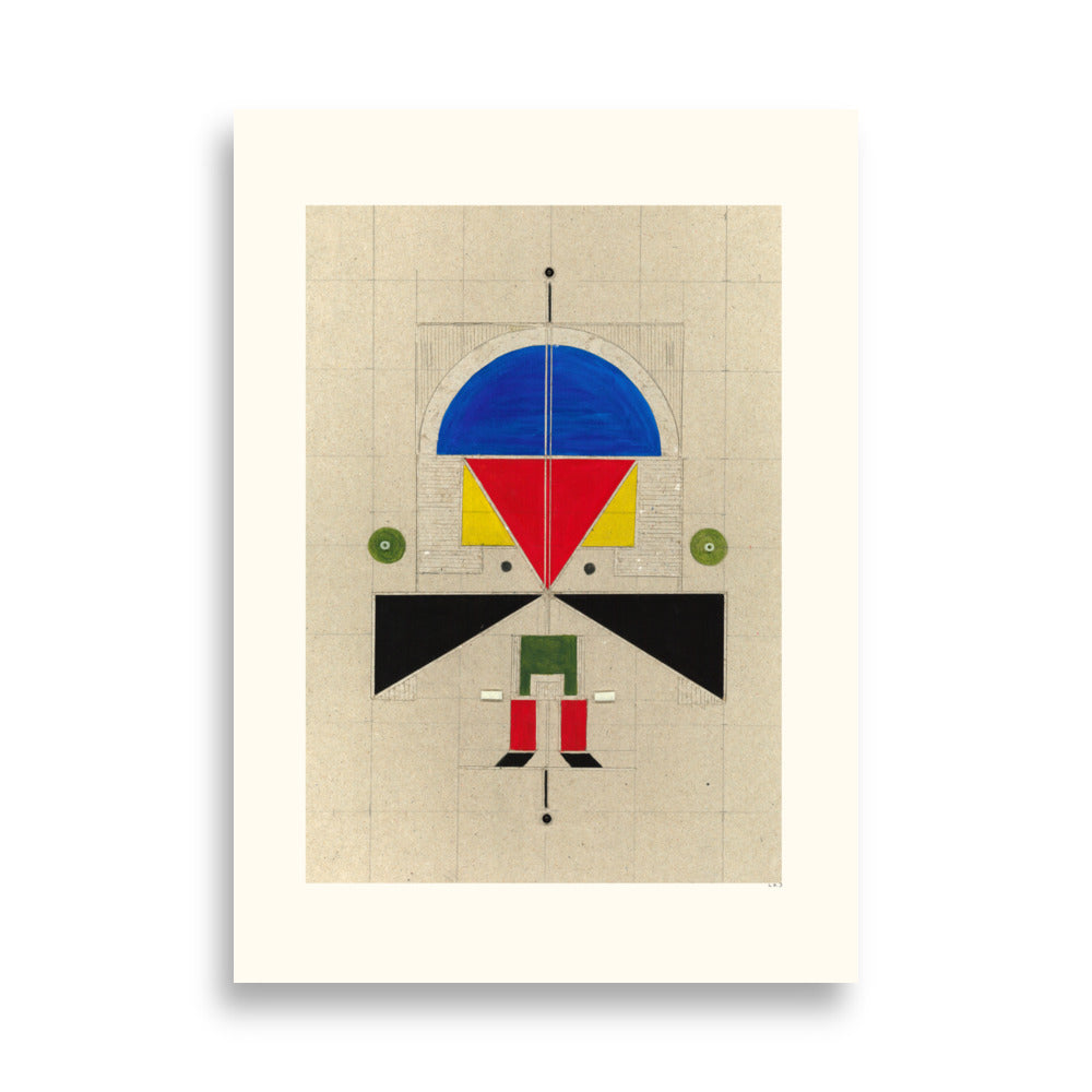 Man With Mustache Poster - HiPosterShop