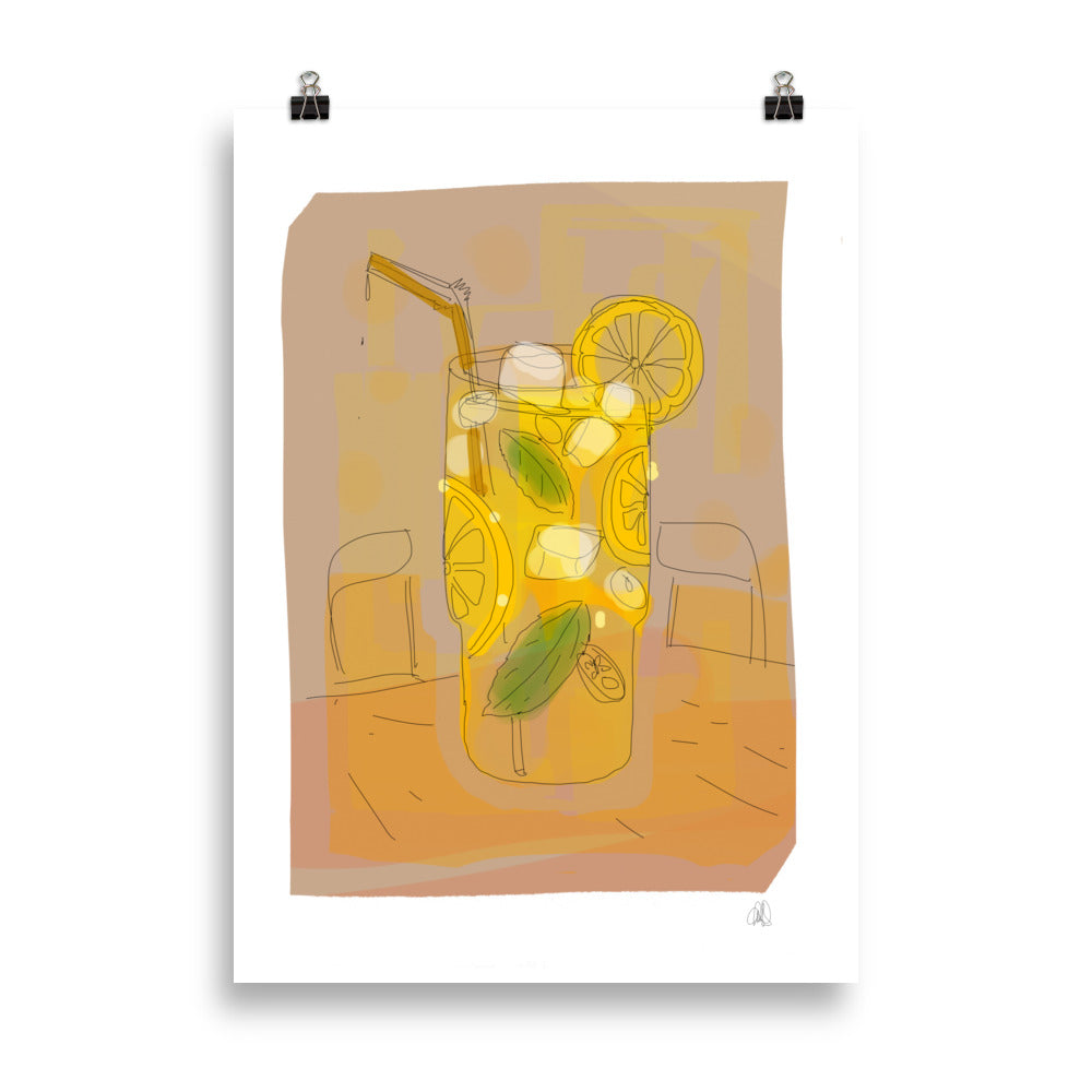 Lemon Drink Poster - HiPosterShop