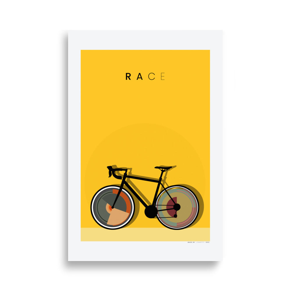 Race Bike Poster - HiPosterShop