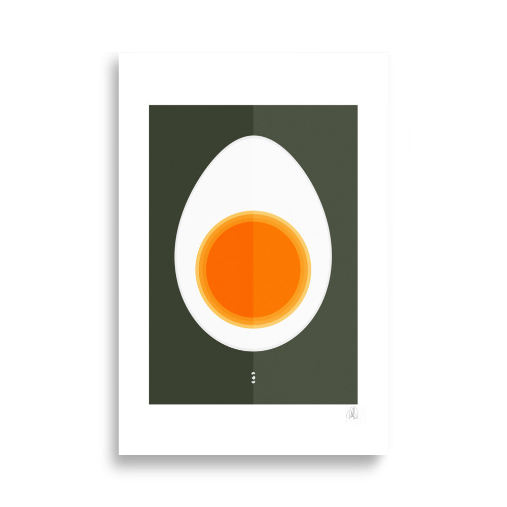 HALF EGG poster