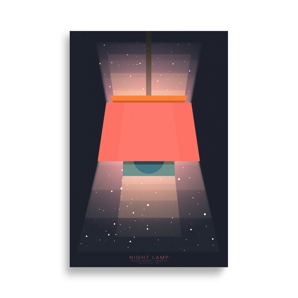 Night Lamp Poster - HiPosterShop