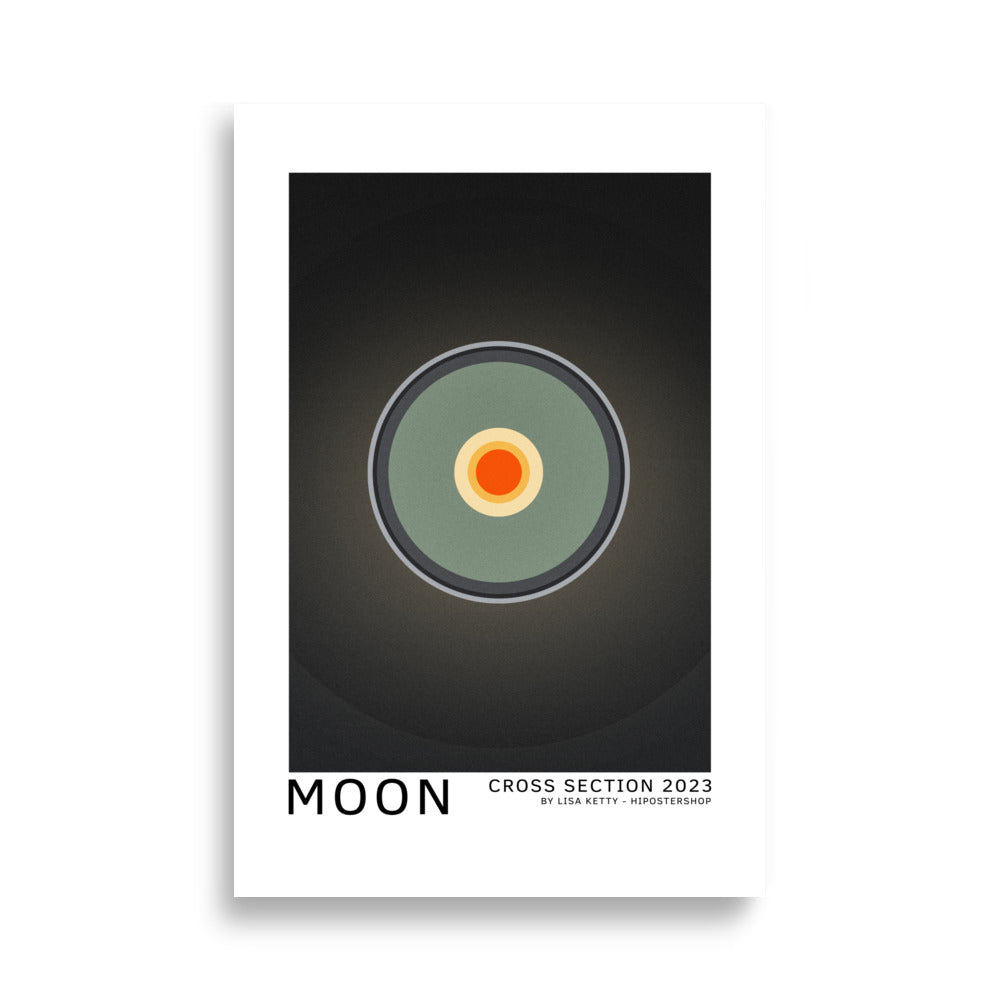 Moon poster - HiPosterShop