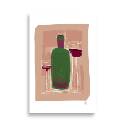 Póster Wine