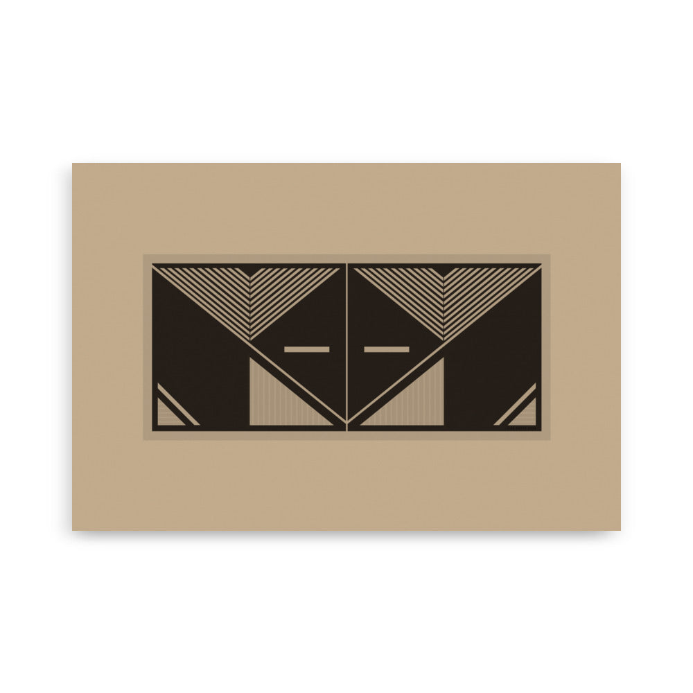 Mask Art Poster - HiPosterShop