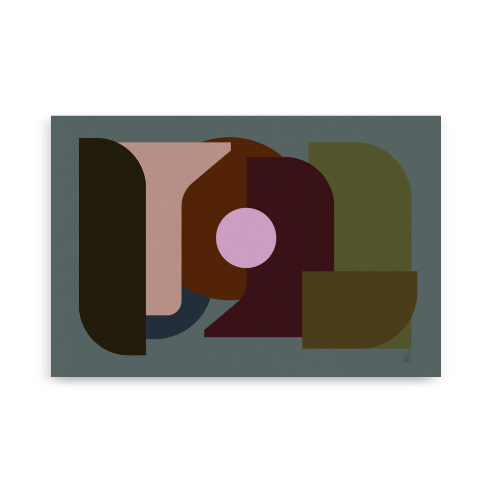 Abstract 001 Poster - HiPosterShop