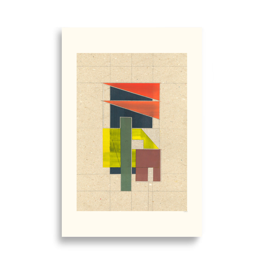 Cardboard Minimal 04 Poster - HiPosterShop