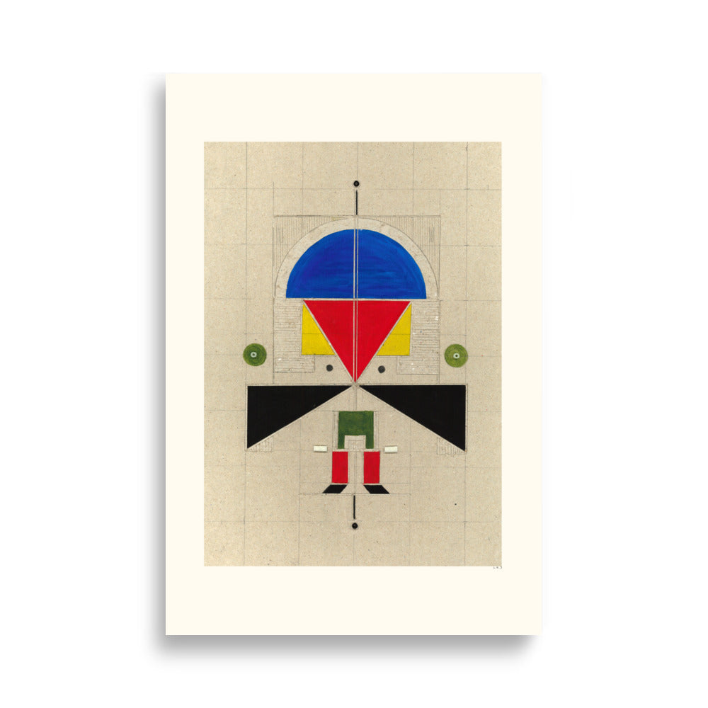 Man With Mustache Poster - HiPosterShop