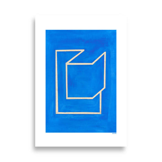 Blue Penguin Poster - HiPosterShop