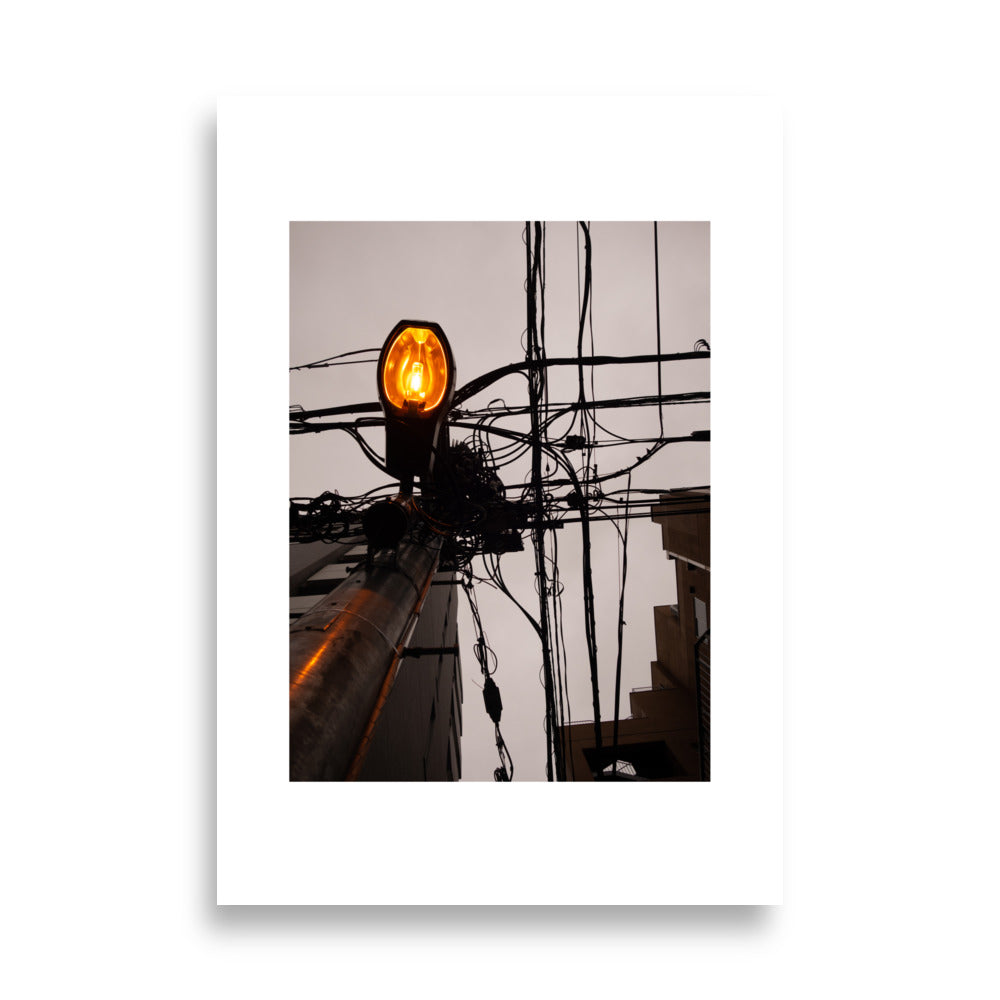 Street Light Tokyo Poster - HiPosterShop