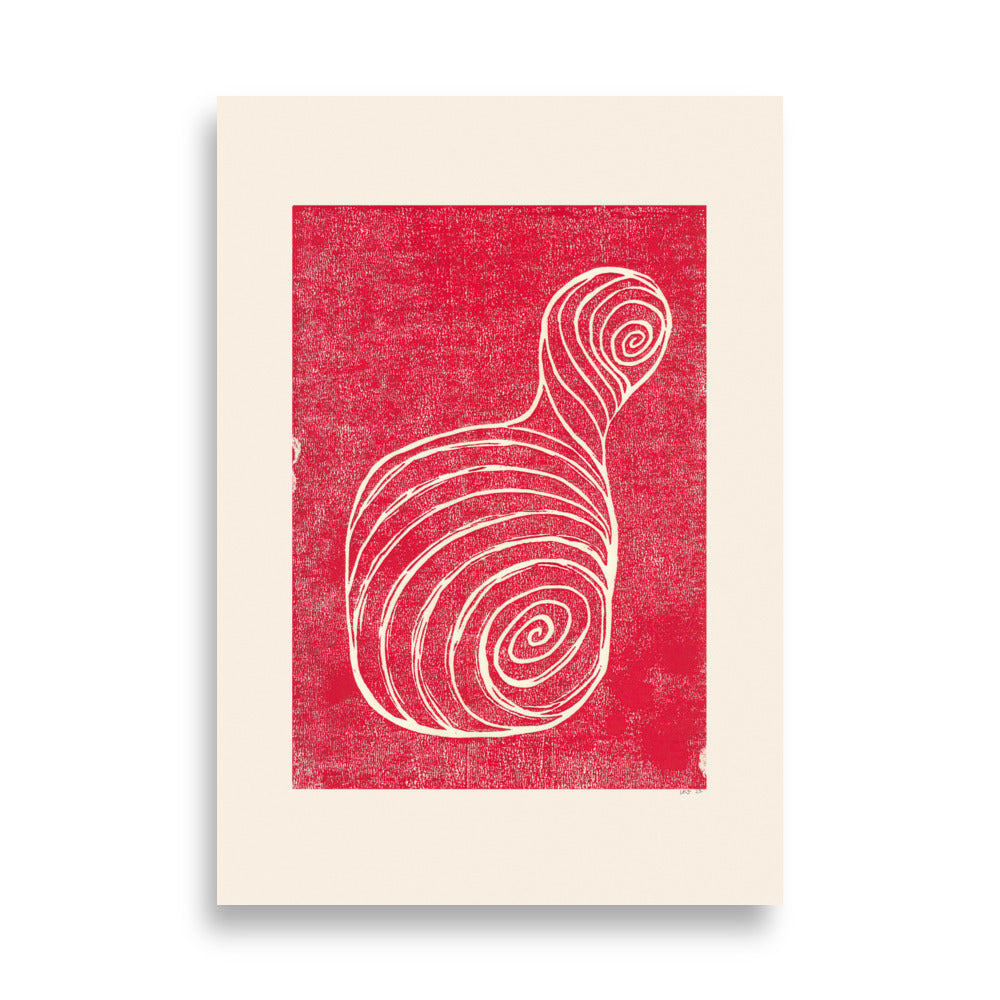 Twisted Tree linoleum Poster - HiPosterShop