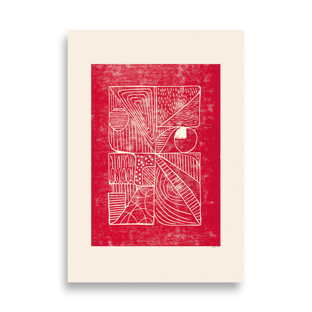 Surreal linoleum Poster - HiPosterShop