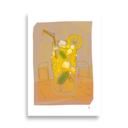 Lemon Drink Poster