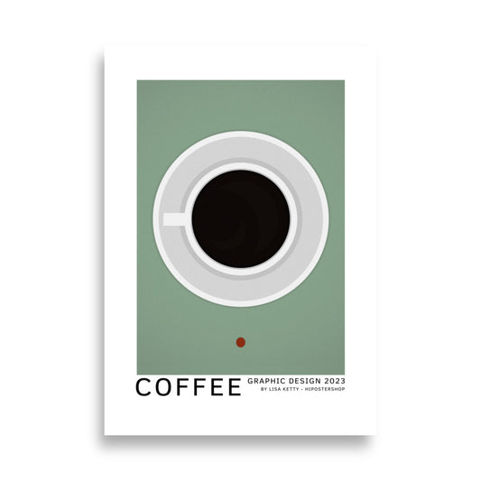 Graphic Coffee Poster