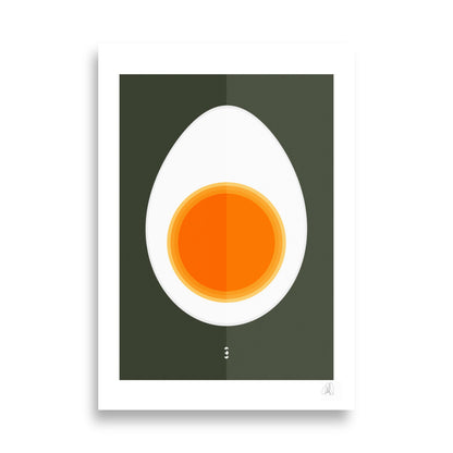 HALF EGG poster