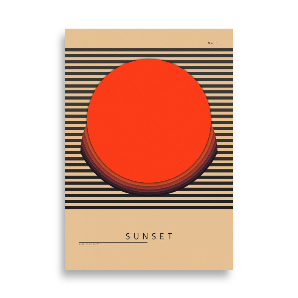 Sunset Poster