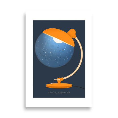 LIGHT IN THE NIGHT SKY Poster