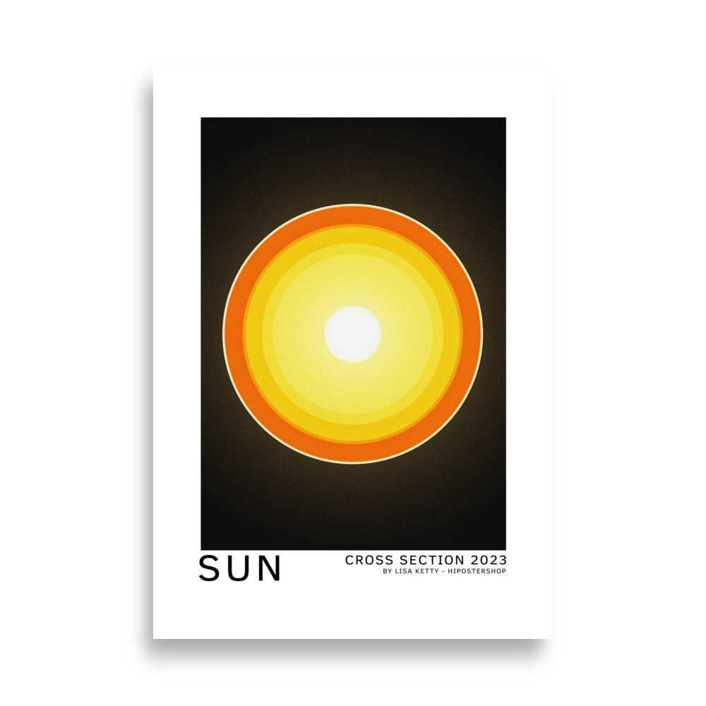 Sun poster - HiPosterShop