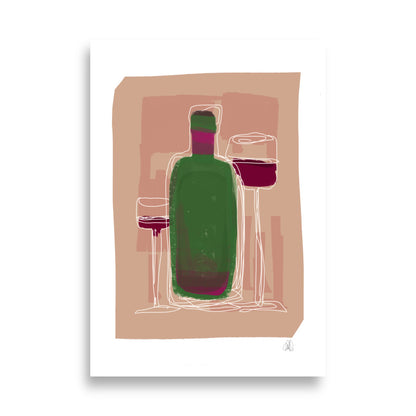 Póster Wine