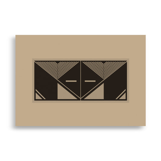 Mask Art Poster - HiPosterShop