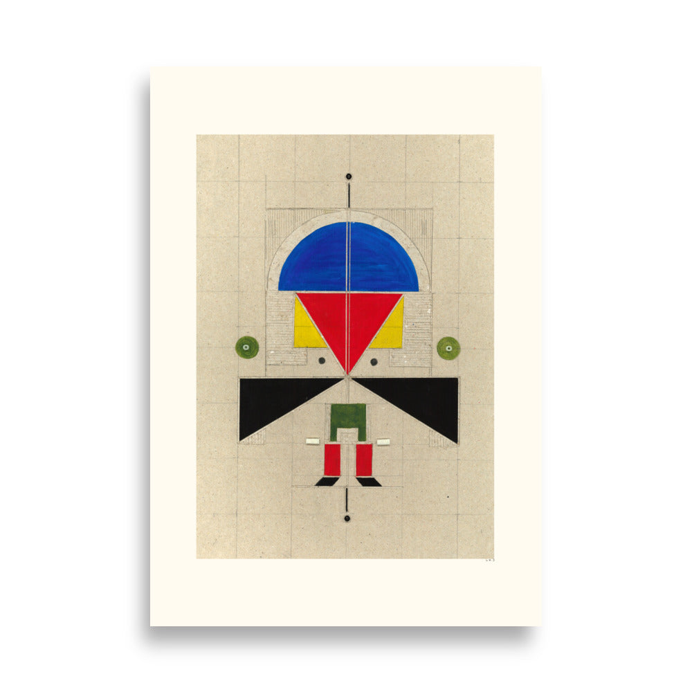 Man With Mustache Poster - HiPosterShop