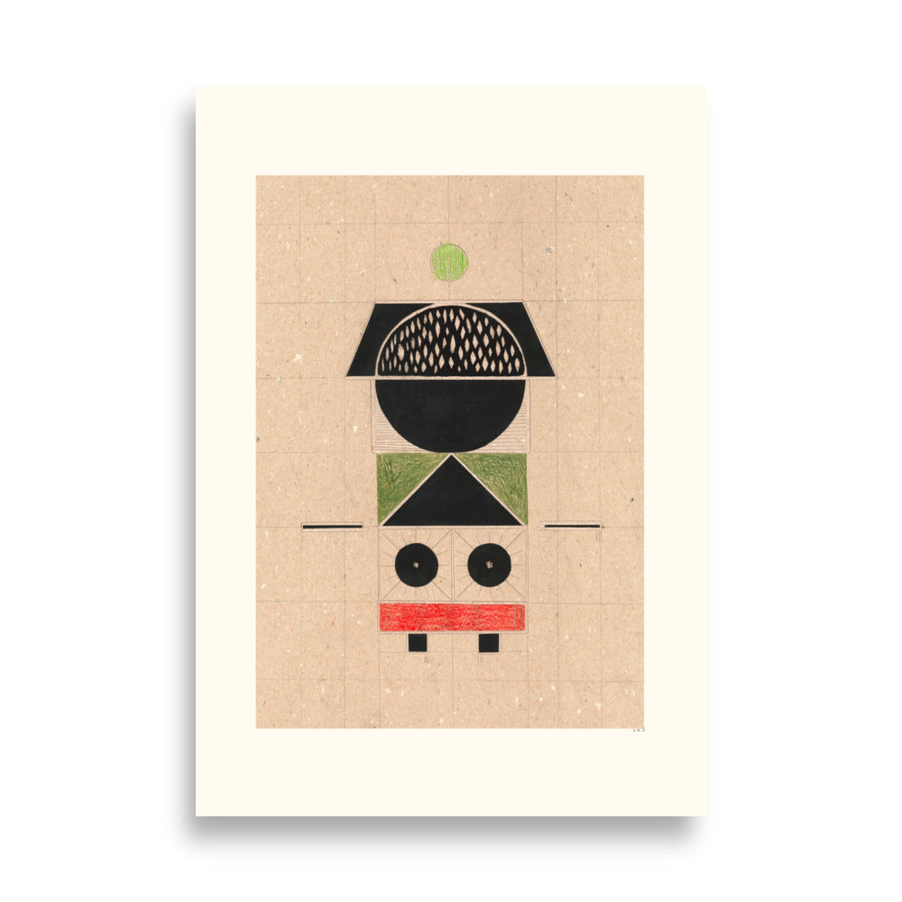 Woman Or Bird Poster - HiPosterShop