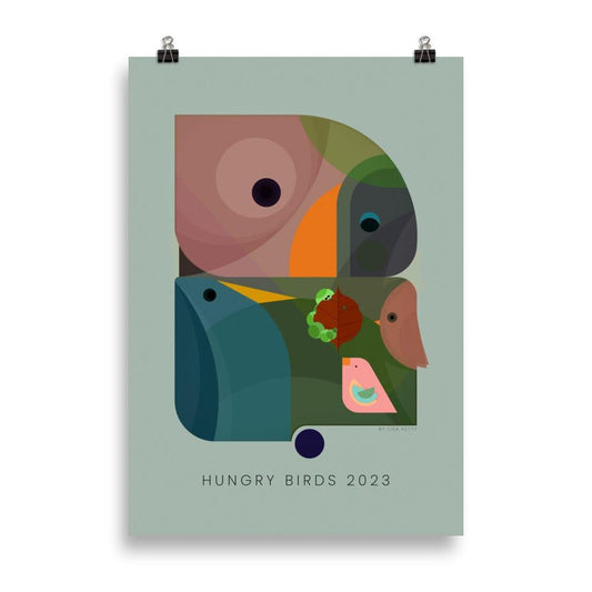 Hungry Birds Poster