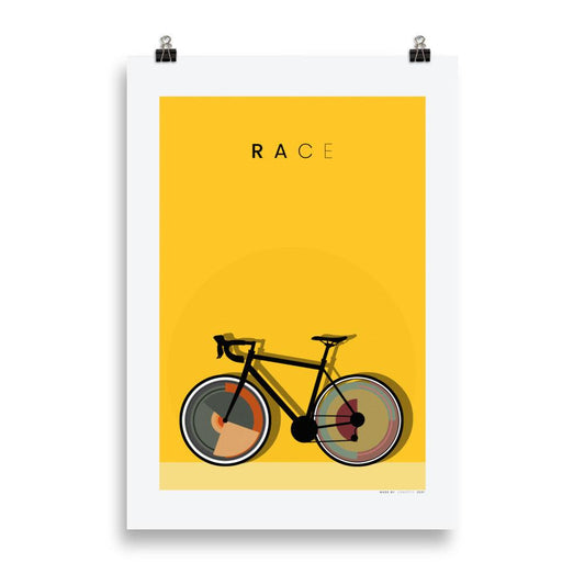 Race Bike Poster